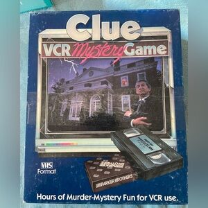 Clue VCR Mystery Game